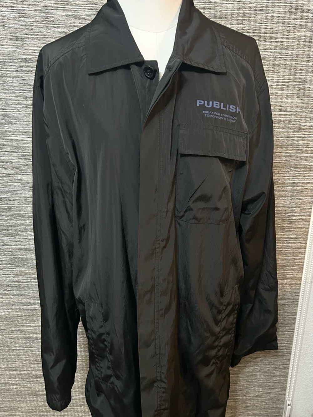 Publish Black Men's Lightweight Jacket